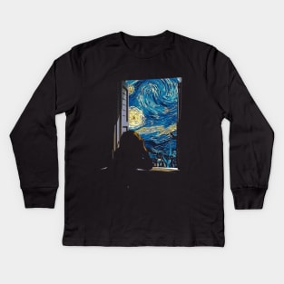 Vangogh Viewe Kids Long Sleeve T-Shirt